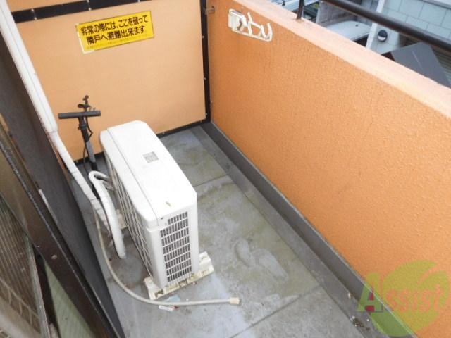 バルコニー　使いやすいバルコニーです。