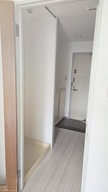 収納　室内洗濯機置き場