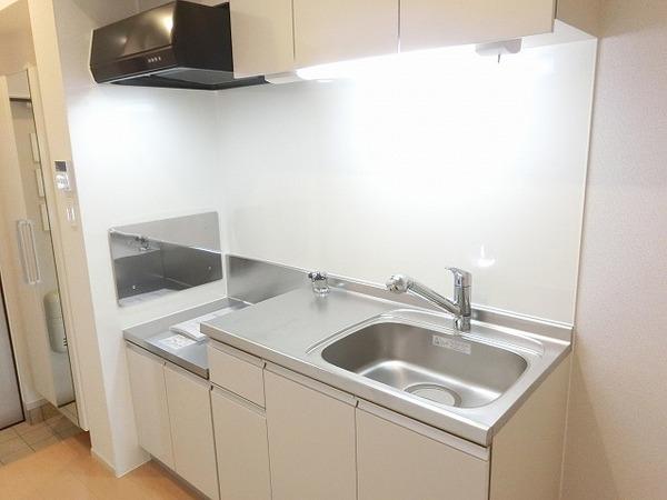 キッチン　２口コンロ設置可！