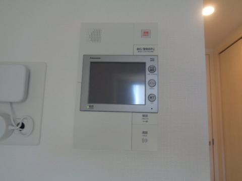 セキュリティ　カメラ付インターホン（イメージ）