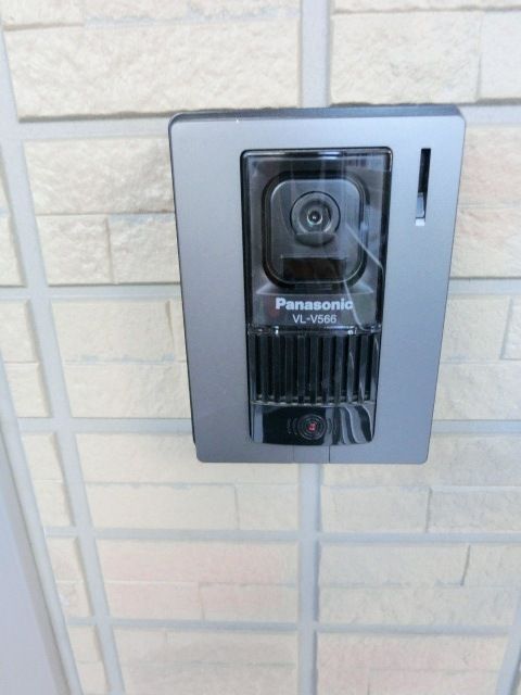 セキュリティ　来訪者の分かるＴＶホン。