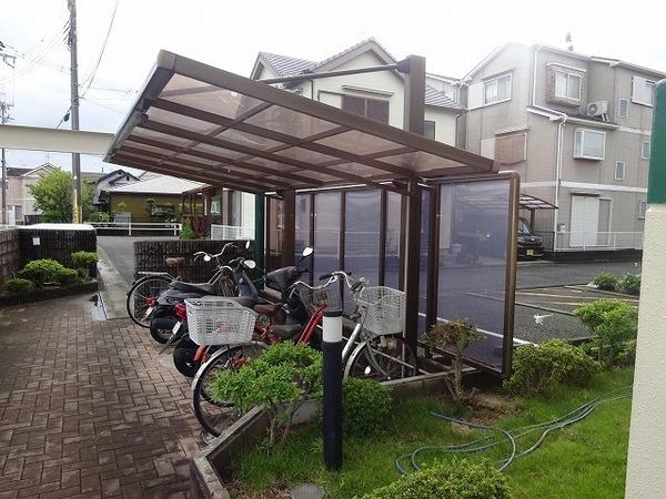 その他共有部分　自転車置き場！