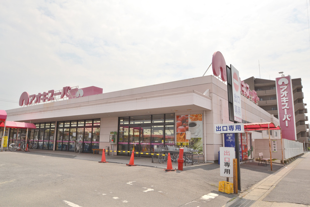 スーパー　アオキスーパー白鳥店（スーパー）まで300m