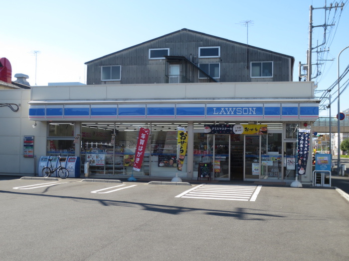 コンビニ　ローソン池辺緑産業道路店（コンビニ）まで500m