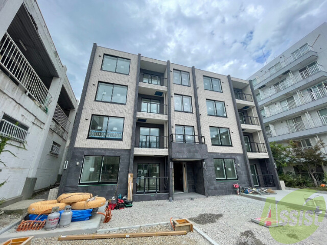 建物外観　札幌市豊平区中の島二条「グランメール・シャリテ」