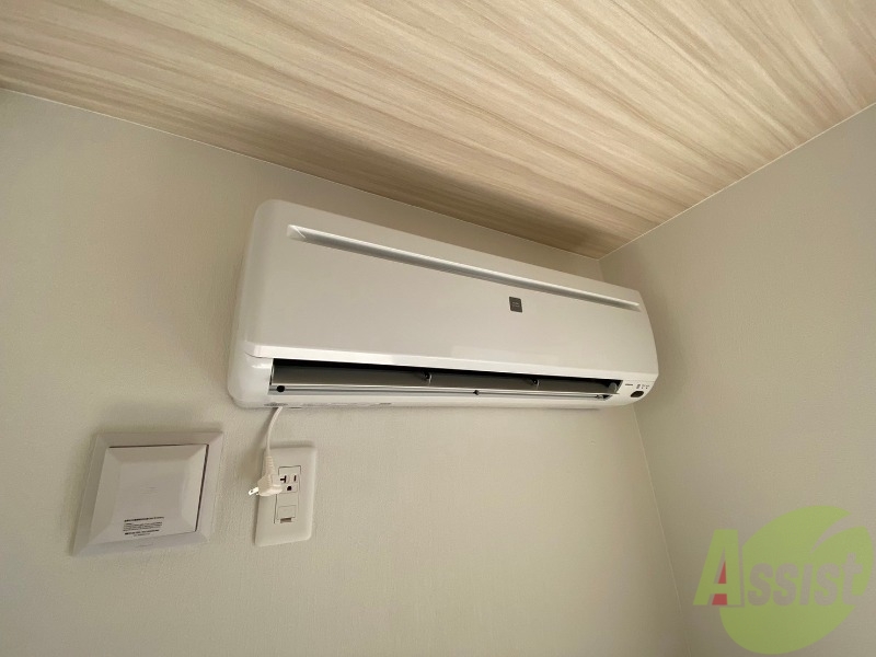 その他設備　エアコン付きなので夏でも快適なお部屋です！
