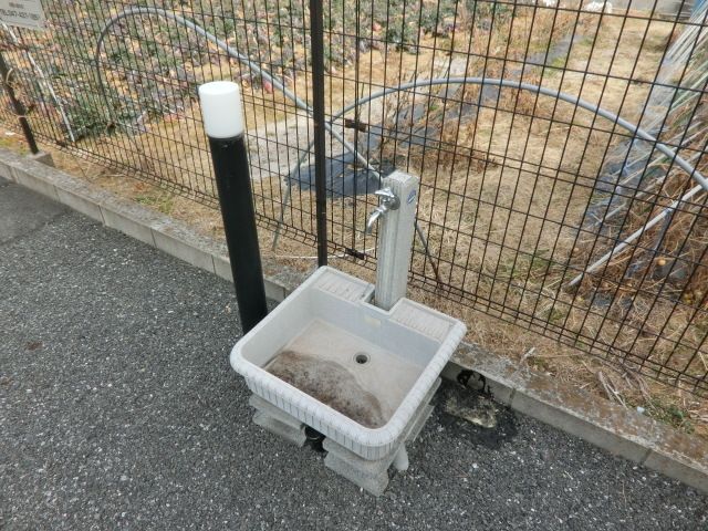 その他共有部分　ペットの足洗い場です