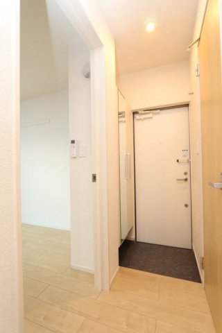 玄関　明るい玄関です