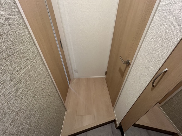 玄関　シンプルで使いやすい玄関です