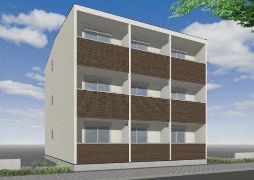 建物外観　外観パースです。