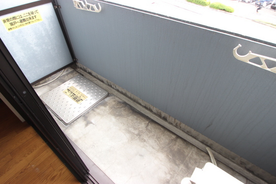バルコニー　※別部屋の写真です