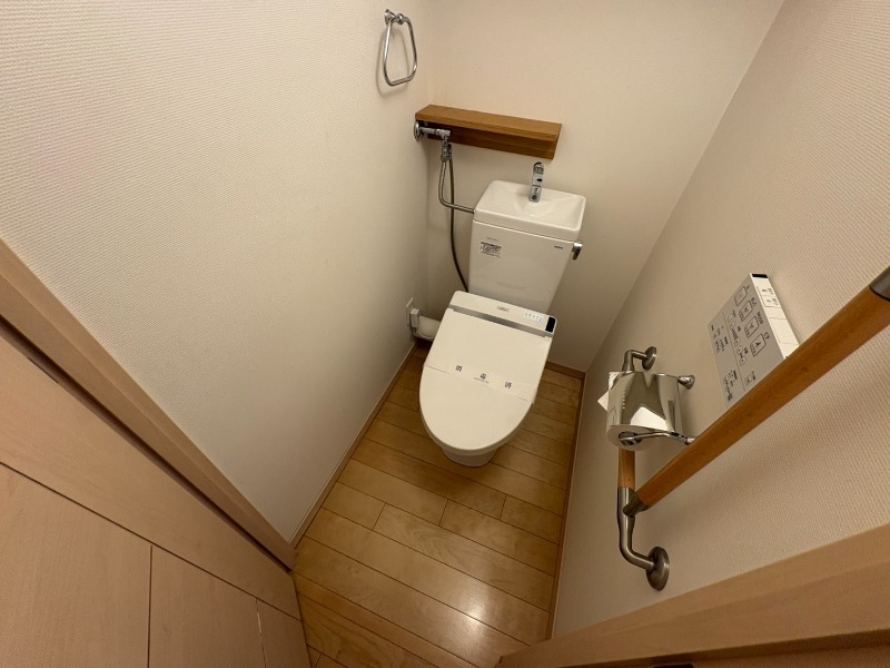 トイレ　清潔感があり安心して使用できるトイレになっておりました。