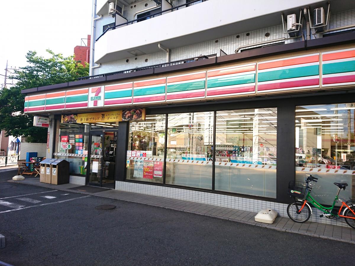 コンビニ　セブンイレブン善福寺店（コンビニ）まで427m