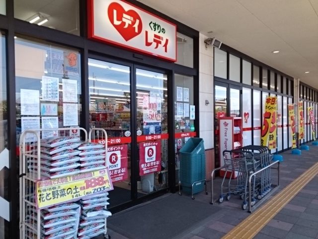 ドラックストア　くすりのレデイ松江店様（ドラッグストア）まで500m