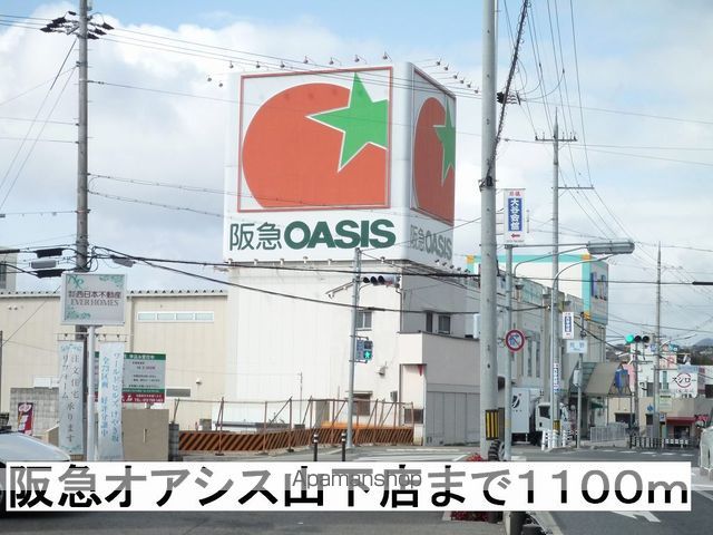 スーパー　阪急オアシス（スーパー）まで1100m