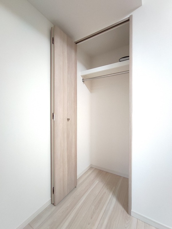 収納　収納完備でお部屋を広くお使いいただけます。