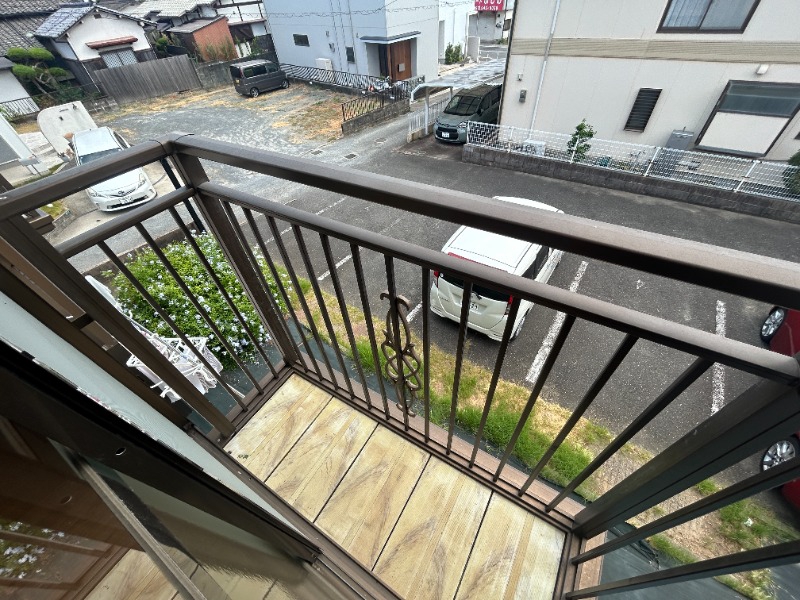 バルコニー　２０２号室の写真