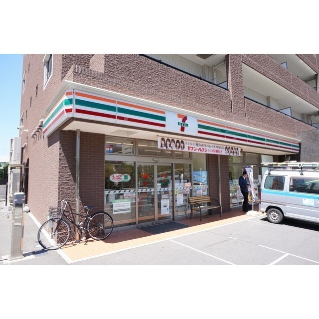 コンビニ　セブンイレブン西千葉駅南口店（コンビニ）まで500m