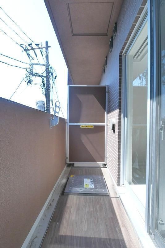 バルコニー　（別タイプ参考写真）シーネクス王子　北区王子本町2