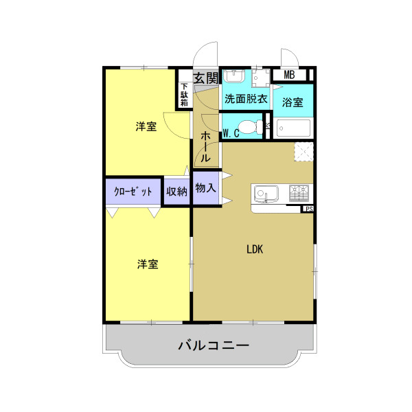 ＪＲ東海道本線 焼津駅 バス乗車時間：15分 最寄りバス停で下車 徒歩28分 3階建 築17年の間取り写真