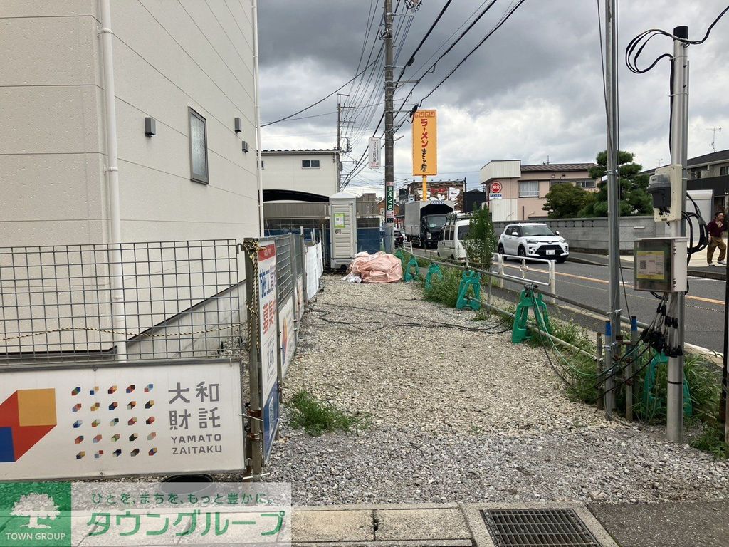 駐車場　眺望
