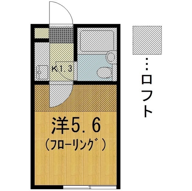 ドンジョン大和Bの間取り写真