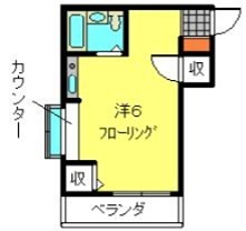 カレッジハイツ西竹之丸の間取り写真