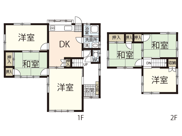 6DK Apartment in Minami-ku, Hiroshima, Hiroshima — photo 2 of 3