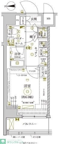 レアライズ新丸子の間取り写真