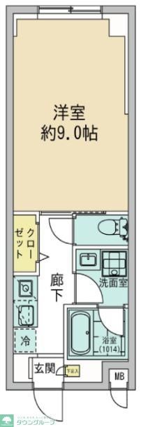 コンポジット亀戸ウエストの間取り写真