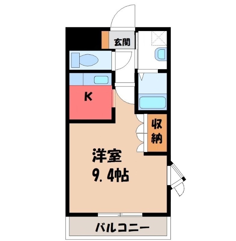 ＪＲ上越線 井野駅 徒歩38分 2階建 築20年の間取り写真