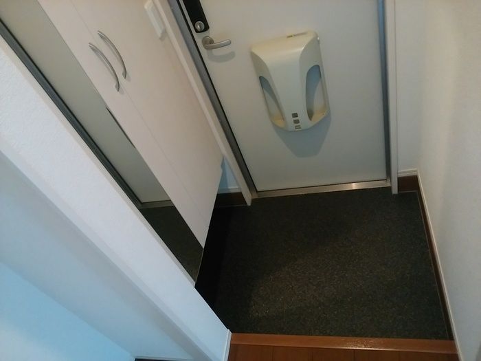 D room小矢部 A棟の玄関写真