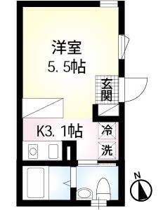 リシェス北千住の間取り写真