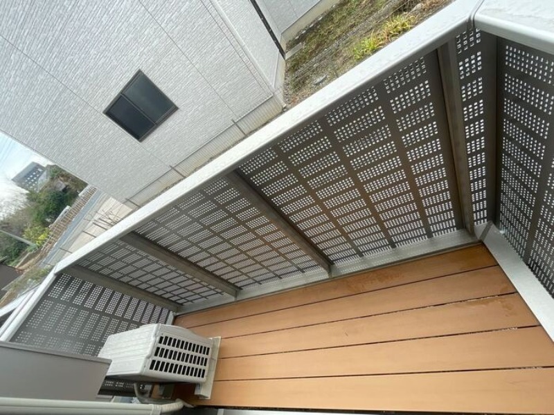 バルコニー　図面と現状に相違がある場合には現状を優先