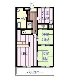 ケイハイツIIの間取り写真
