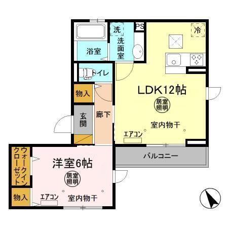 ベルフィーヌ東船橋の間取り写真