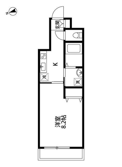 SHIMOUMA6APARTMENTの間取り写真