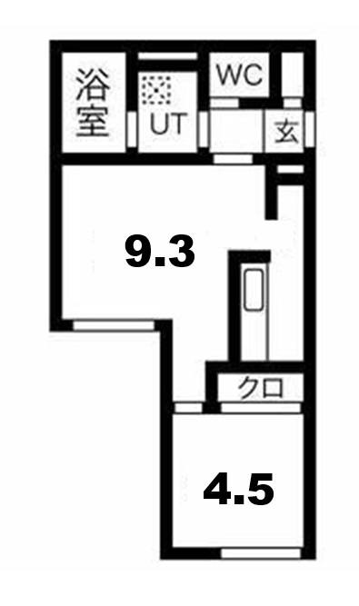 コンフォール中島の間取り写真