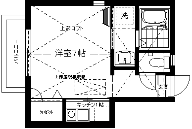 エリタージュの間取り写真