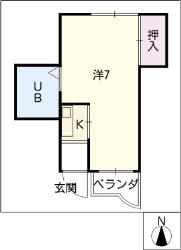 グレイス妙音通の間取り