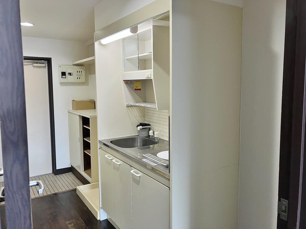 キッチン　IH1口コンロ　キッチン、2023年ダウンライト新設