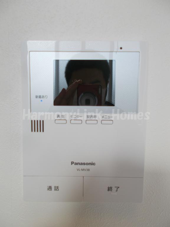 セキュリティ　コーポRINのTV付インターホン☆