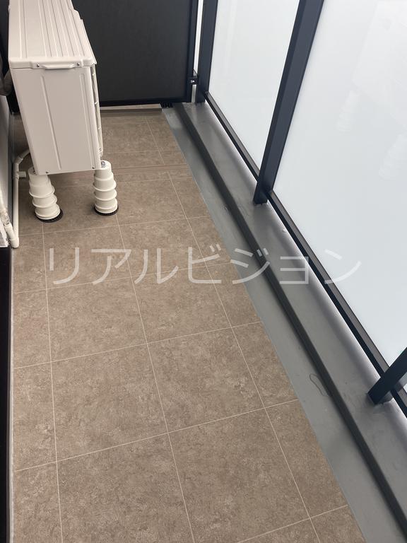 バルコニー　反転タイプのお部屋です。