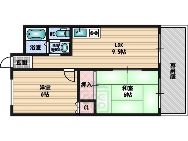 ハイツモリヤマの間取り