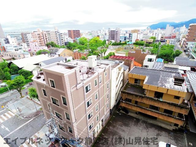 【静岡市葵区七間町のマンションの眺望】