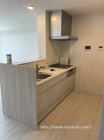 キッチン　IHクッキングヒーター付システムキッチン