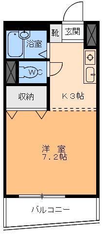 グランアルブル山越IIの間取り