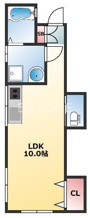 日本橋マンションの間取り