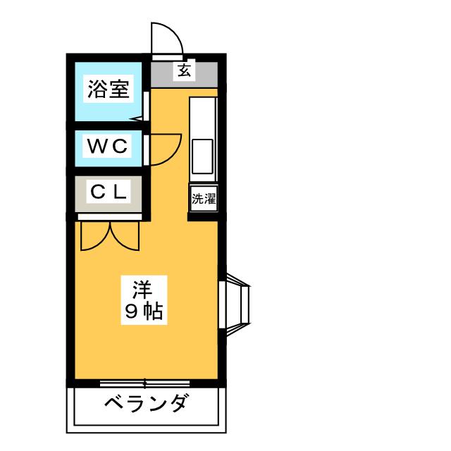 コーポセブンIの間取り