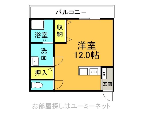 ルシアル・クレールの間取り